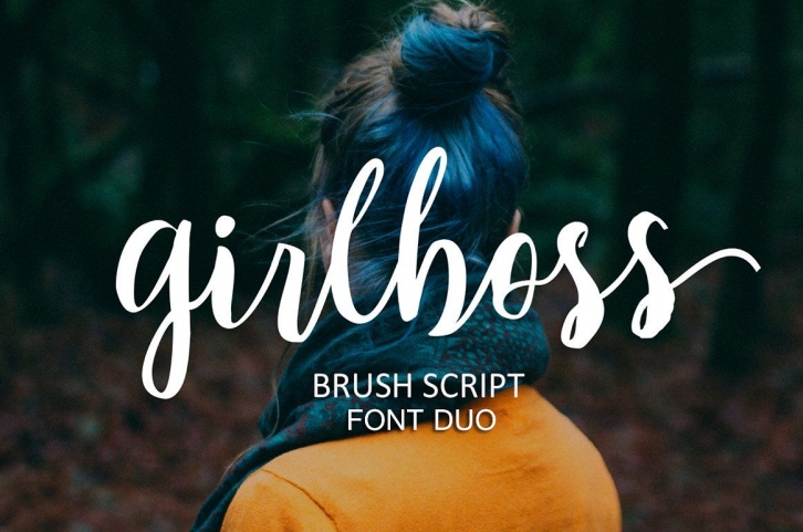 Girlboss Font Duo Font Download