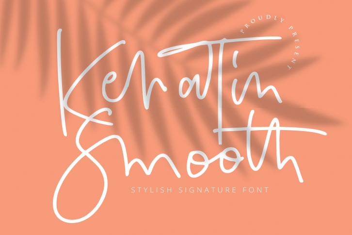 keratin smooth Font Download