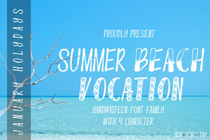 Summer Beach Vocation Font Download