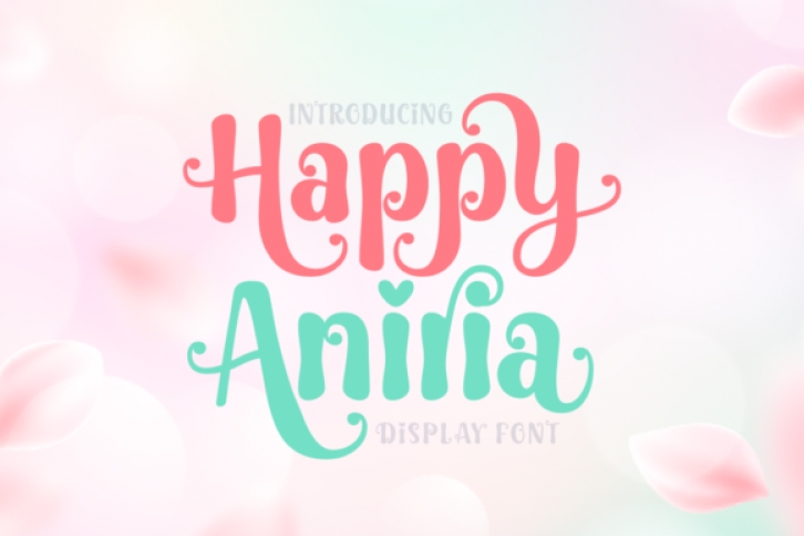 Happy Aniria Font Download