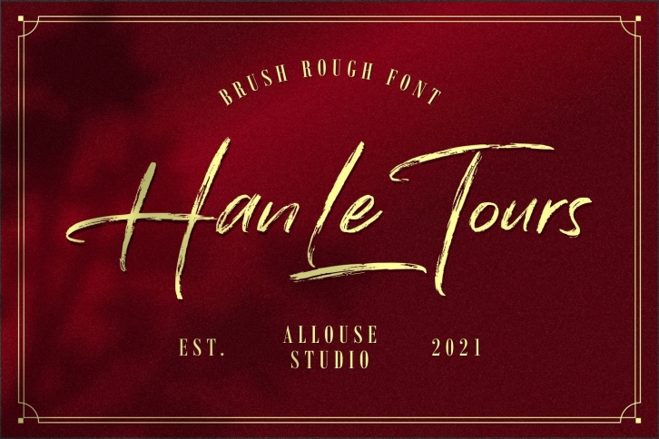 Web Font - Han Le Tours Font Download