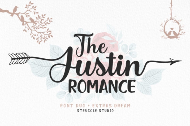 The Justin Romance Font Download