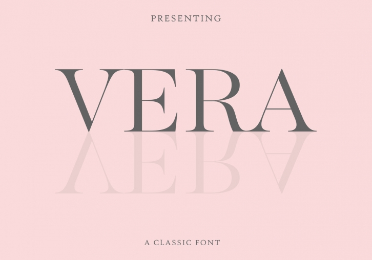 Vera Font-An Classic Elegant Font Font Download