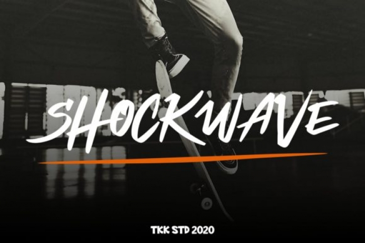 Shockwave Font Download