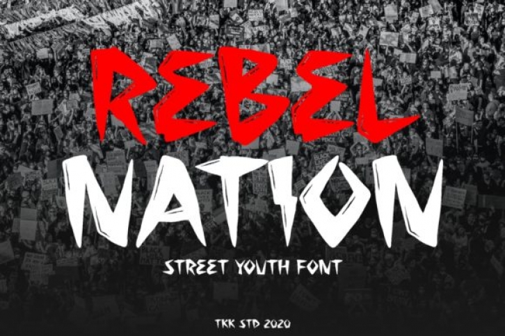 Rebel Nation Font Download