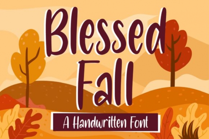 Blessed Fall Font Download