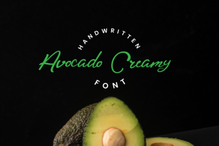 Avocado Creamy Font Download