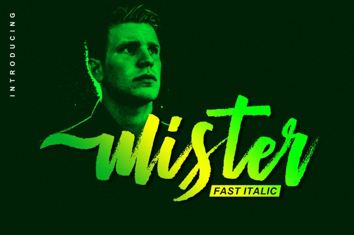 Mister Fast Italic (Only 1$) Font Download