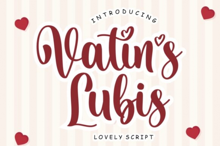 Vatin's Lubis Font Download