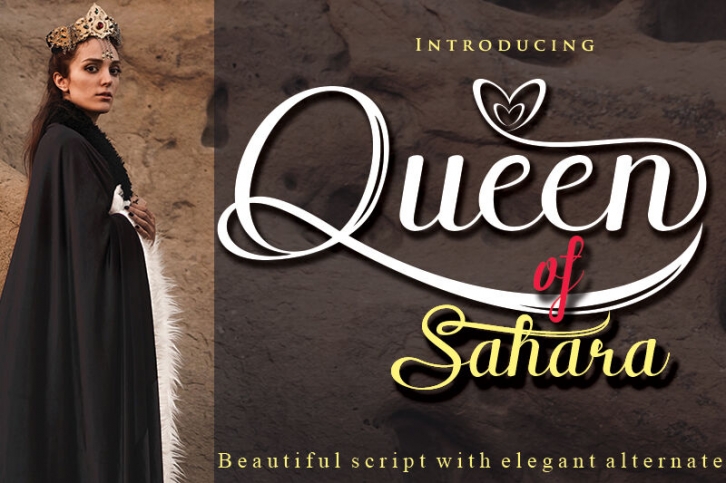 Queen Of Sahara Font Download