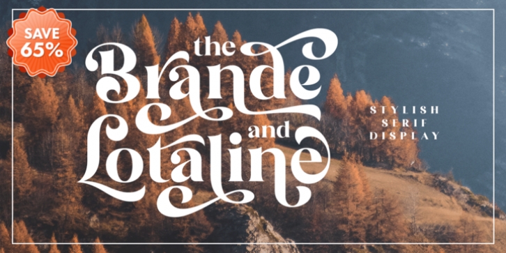 The Brande and Lotaline Font Download