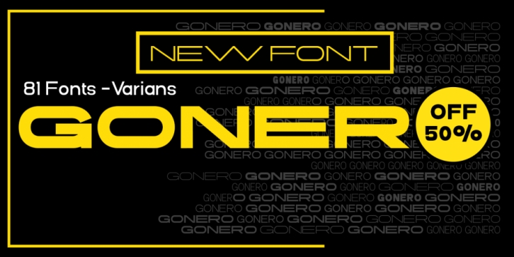 Gonero Font Download