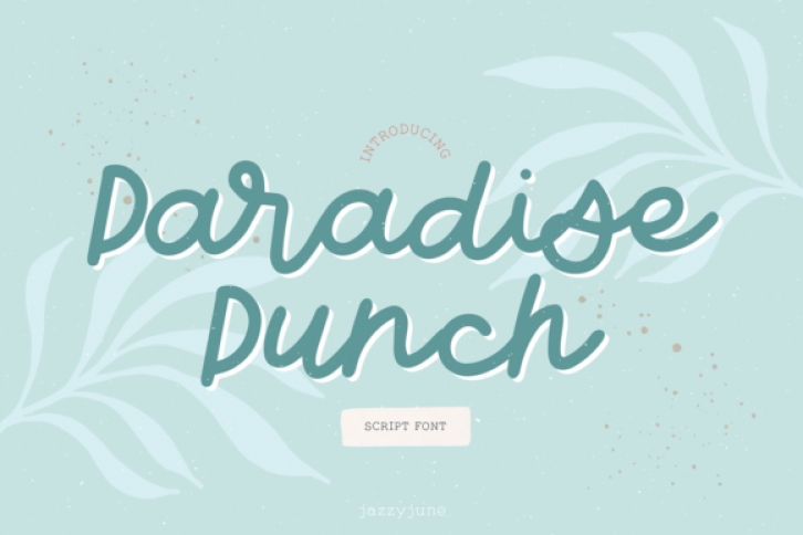 Paradise Punch Font Download