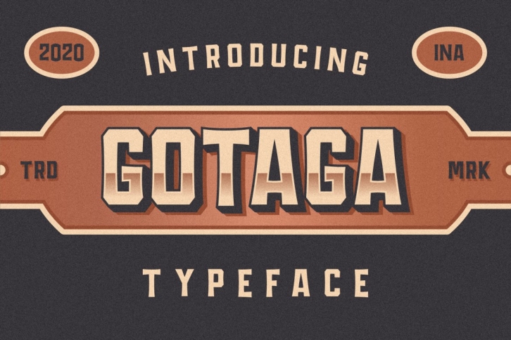 GOTAGA TYPEFACE Font Download