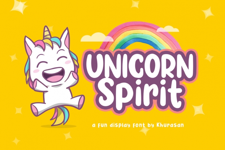 Unicorn Spirit + Vector Font Download