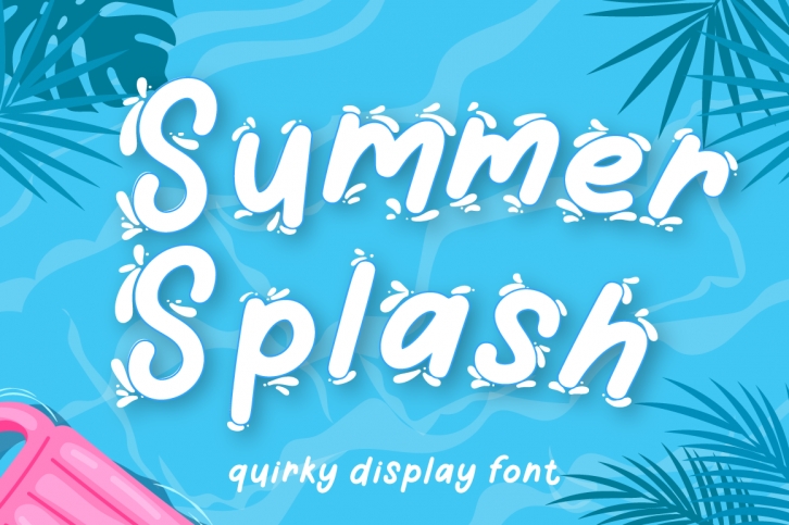 Summer Splash Font Download