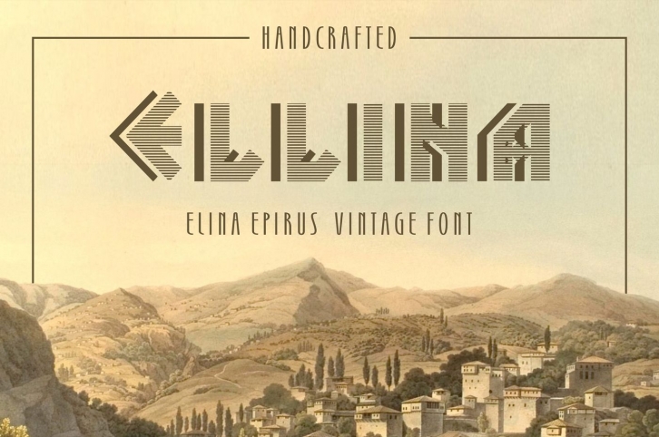 Elina Epirus font Font Download