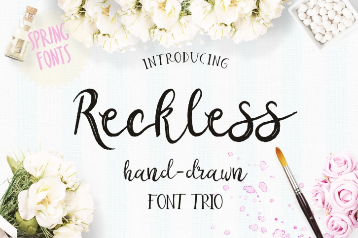 Reckless Font Trio Font Download