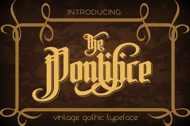 The Pontifice Font Download