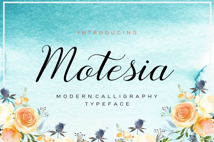 Motesia Script Font Download