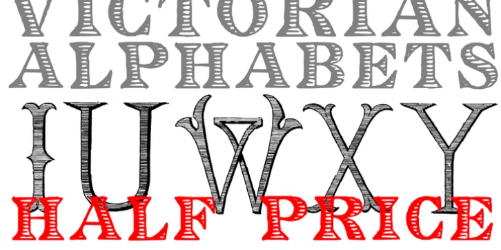 Victorian Alphabets Font Download