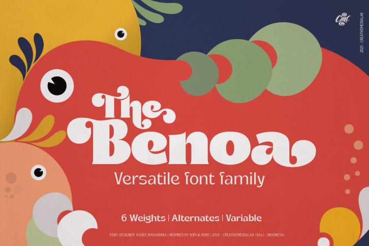 Benoa - Versatile font family Font Download