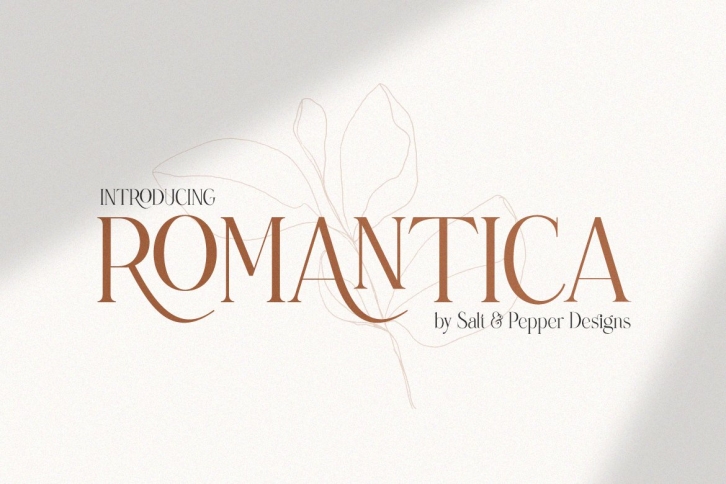 Romantica Serif Font Font Download