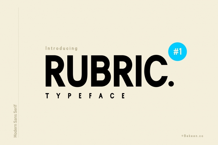 Rubric Sans Serif Font Font Download