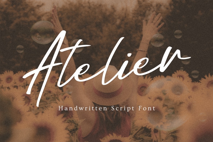 Atelier Handwritten Script Font Font Download