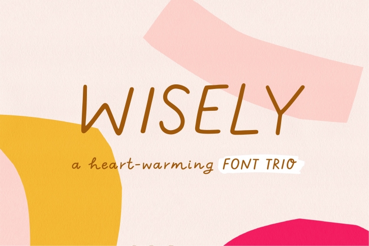 Wisely | Handwritten Font Trio Font Download