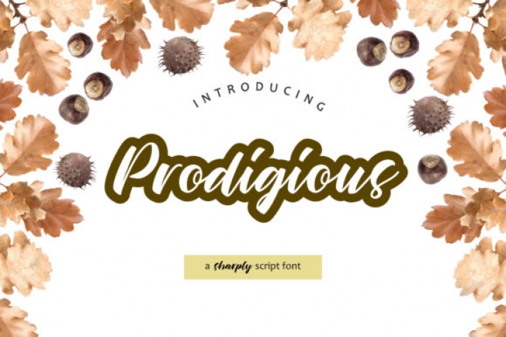Prodigious Font Download