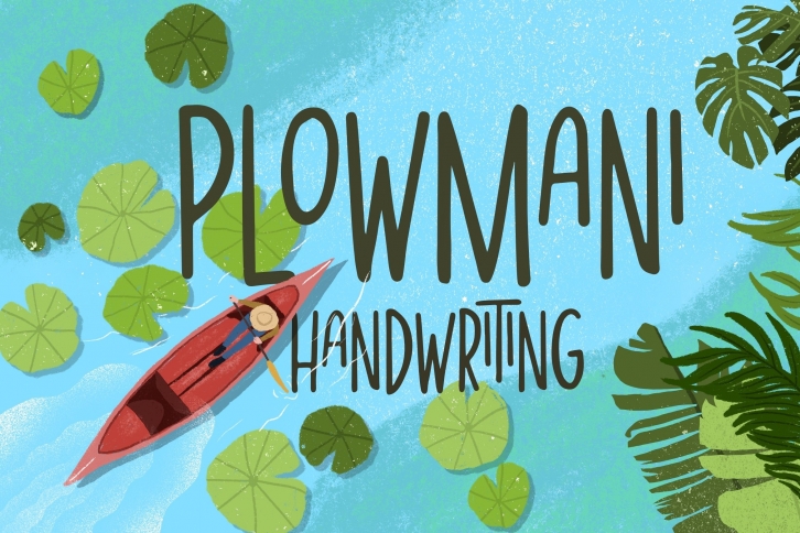 Plowmani - Handwriting Font Download