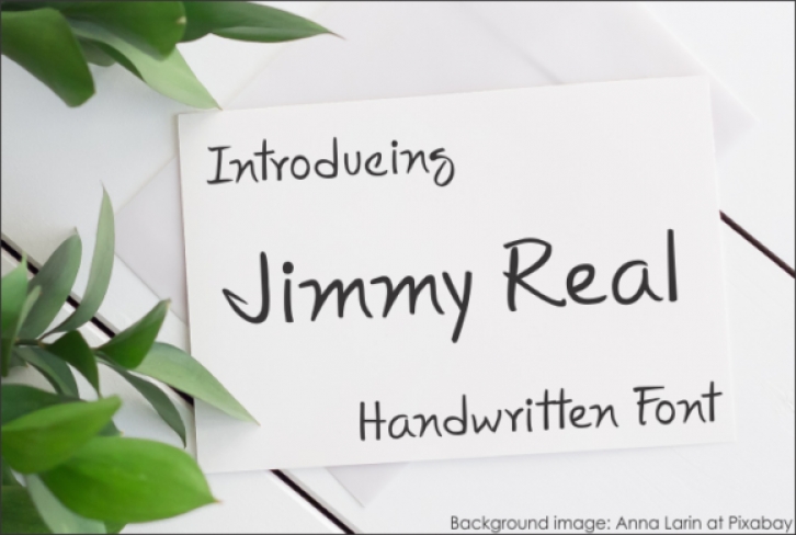 Jimmy Real Font Download