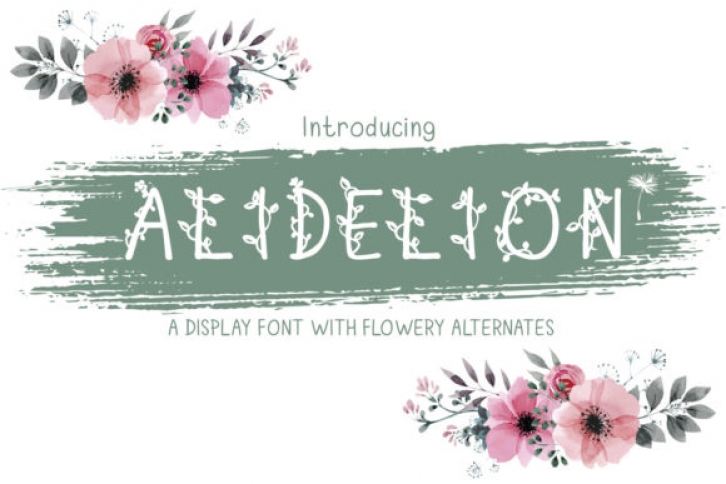 Alidelion Font Download