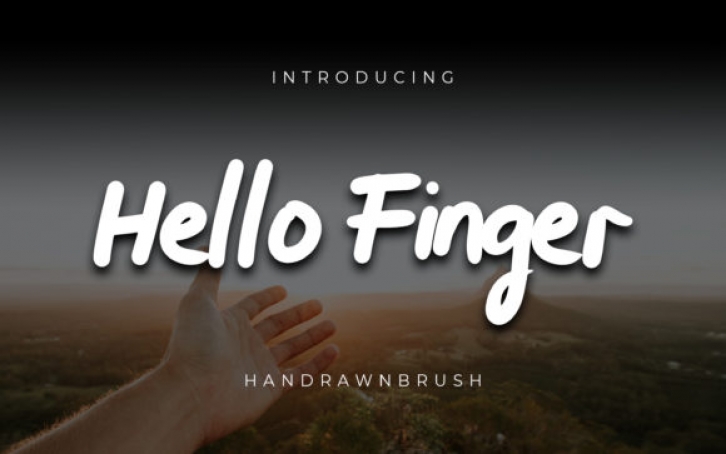 Hello Finger Font Download
