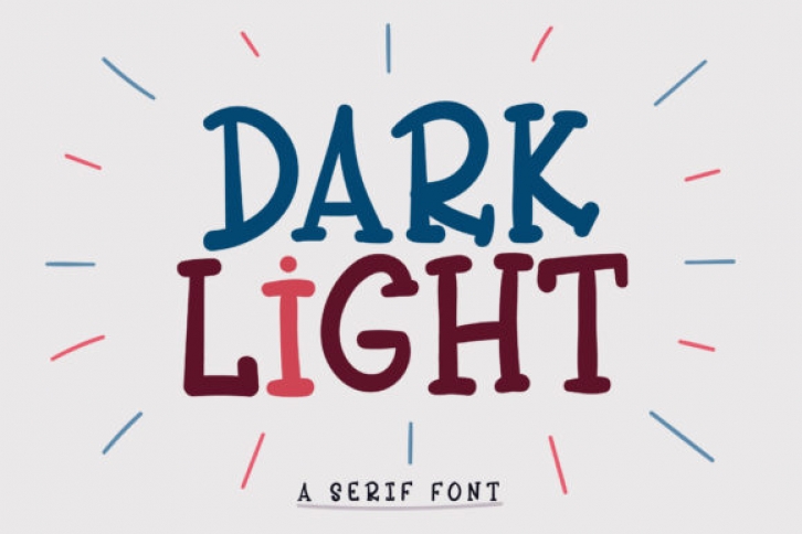 Dark Light Font Download
