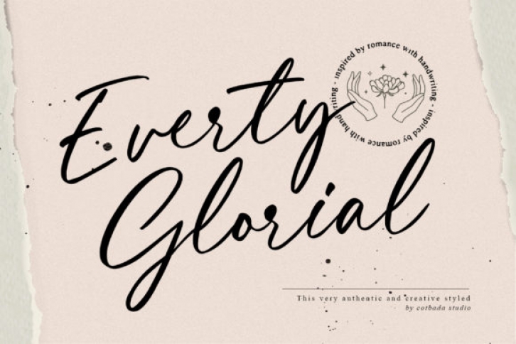 Everty Glorial Font Download