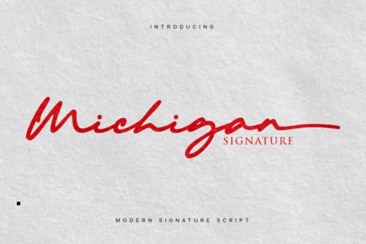 Michigan Font Download