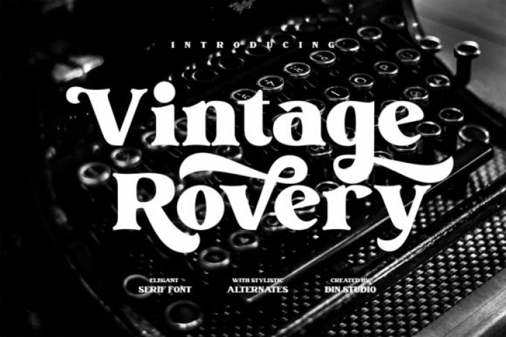 Vintage Rovery Font Download