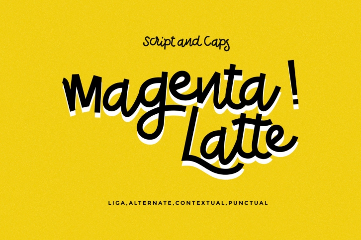 Magenta Latte Font Download