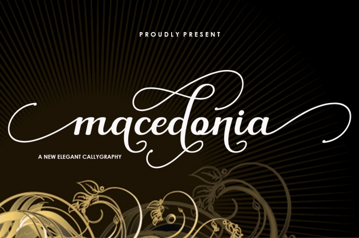 Macedonia Script Font Download