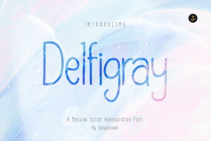 Delfigray Font Download