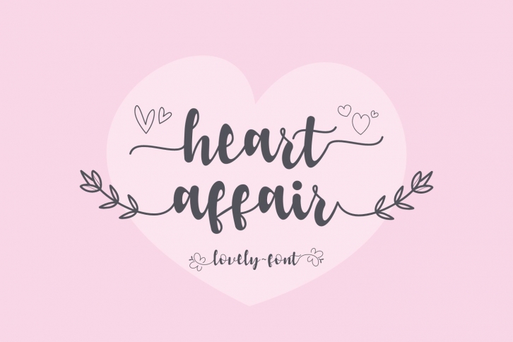 Heart Affair Font Download