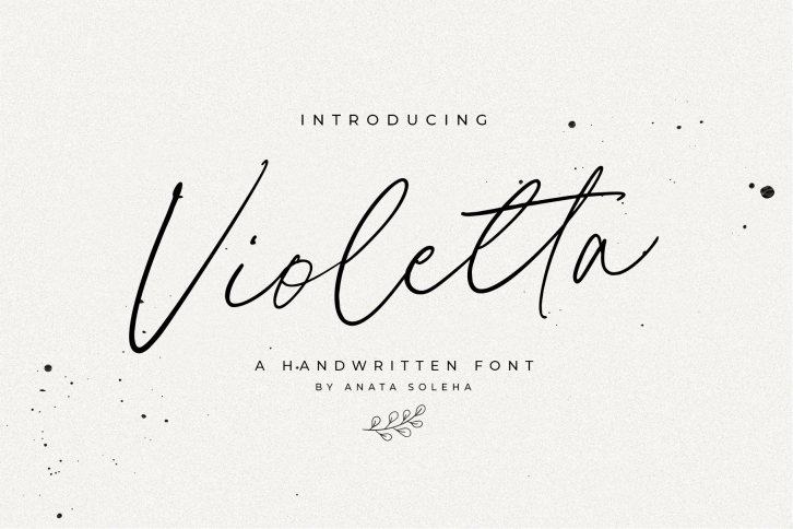 Violetta  Classy Font Font Download