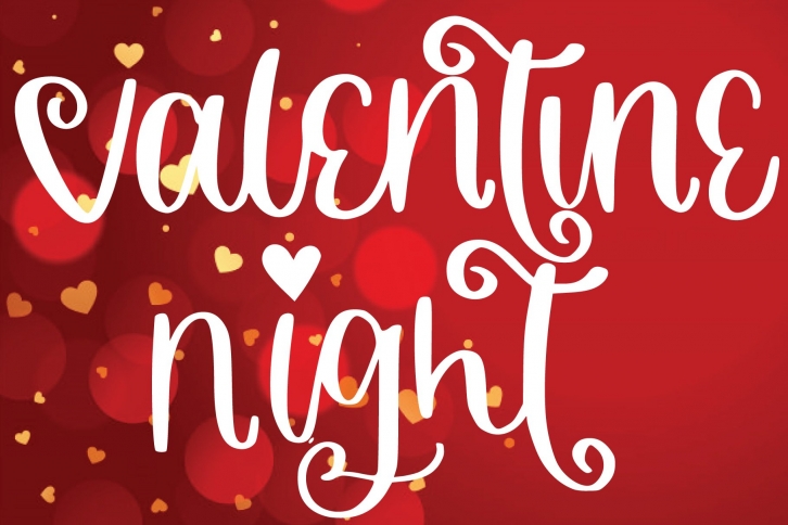 Valentine Night Font Download