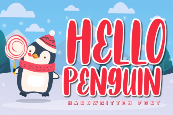 Hello Penguin Font Download