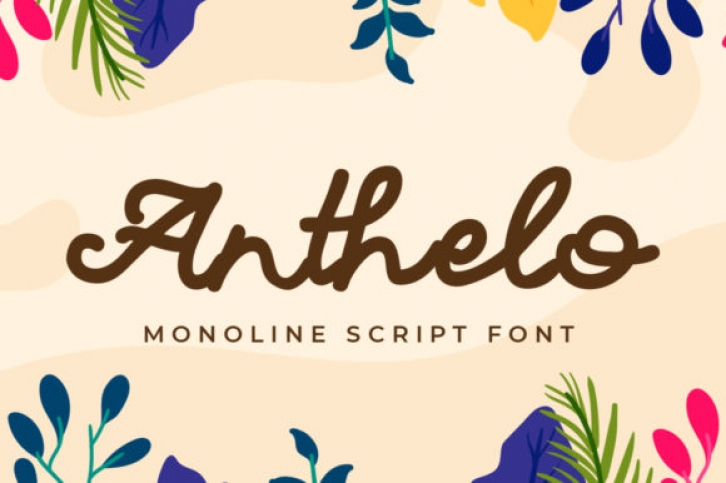 Anthelo Font Download