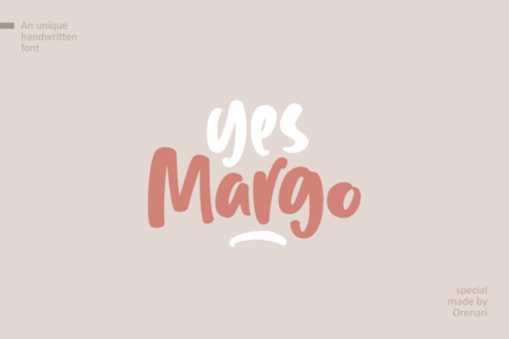 Yes Margo Font Download