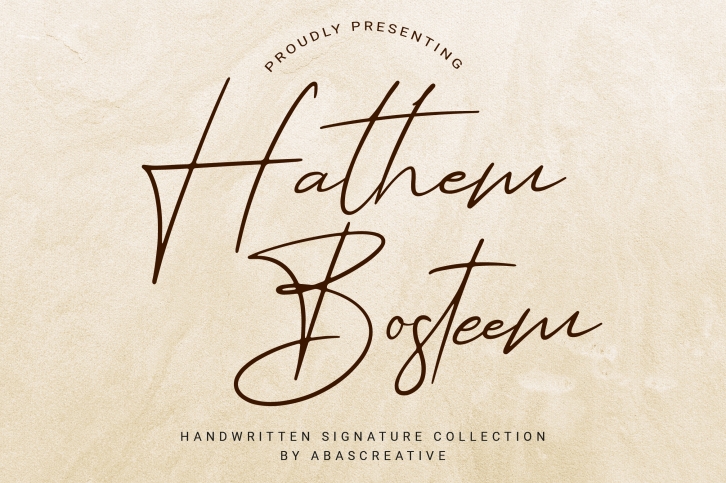 Hathem Bosteem Font Download