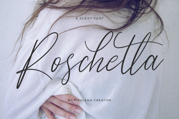 Roschetta Script Handmade Calligraphy Signature Font Download